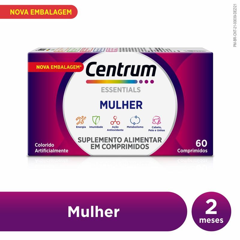 Centrum Essentials Mulher 60 Cpr