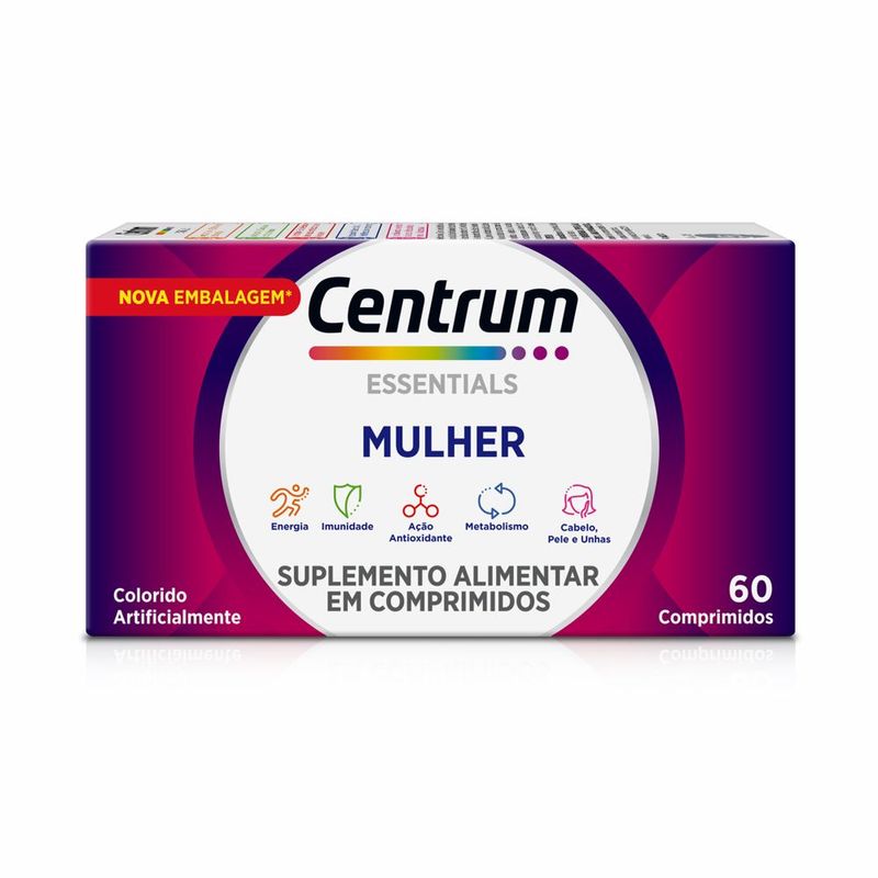 Centrum Essentials Mulher 60 Cpr