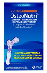 Osteonutri 600mg + 400Ui 60 Comprimidos