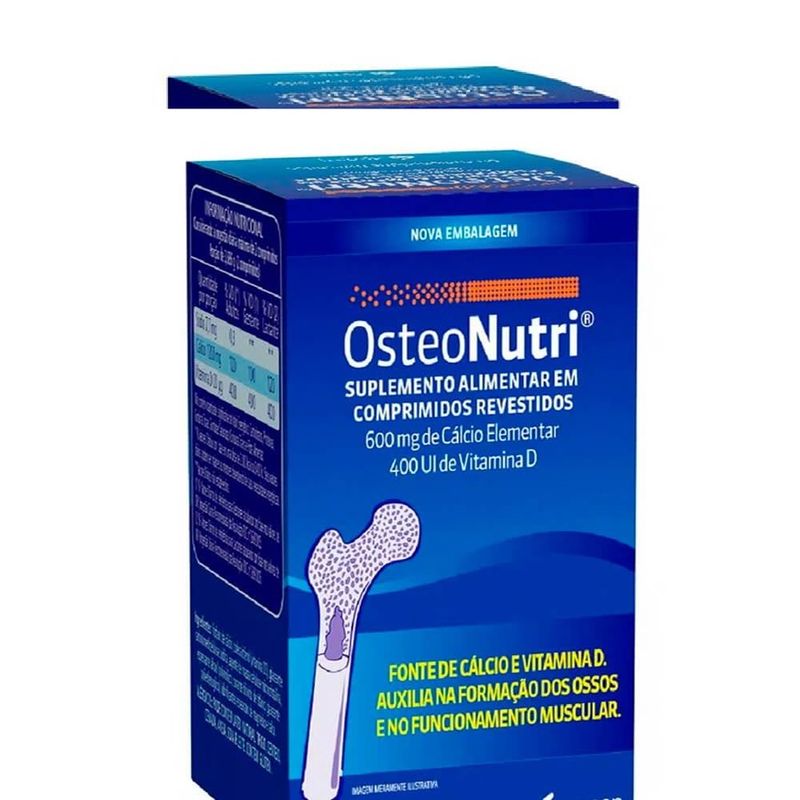 Osteonutri 600mg + 400Ui 30 Comprimidos