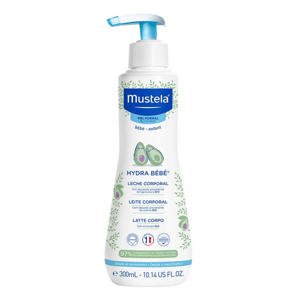 Hydra-Bebe-Mustela-Corporal-Pele-Normal---300ml