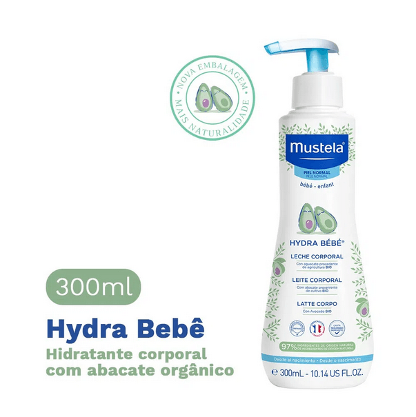 Hydra-Bebe-Mustela-Corporal-Pele-Normal---300ml