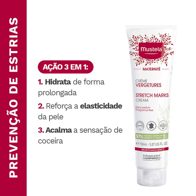 Mustela Prevencao Estrias Sem Perf 150Ml