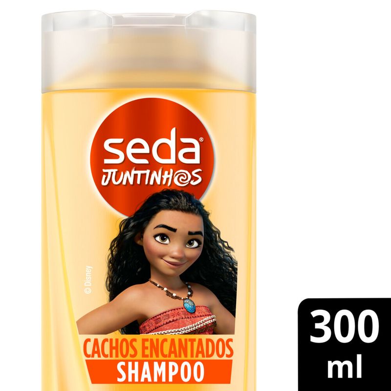 Shampoo Seda Juntinhos Moana Cachos Encantados - 300ml