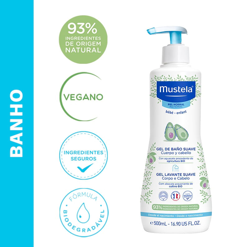 Comprar Mustela Bebê Gel Dermo-lavante 200ml