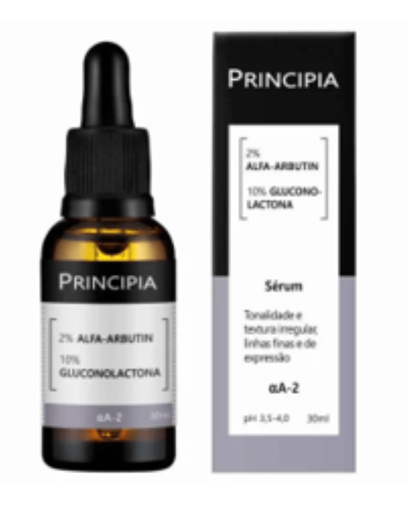 Sérum Renovador Alfa-Arbutin + Gluconolactona aA2 Principia - 30ml