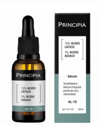 Sérum Renovador Ácido Lático + Ácido Kójico AL10 Principia- 30ml