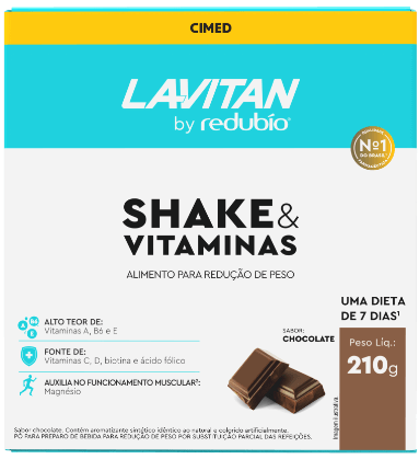 Lavitan By Redubío Shake & Vitaminas Chocolate - 210g