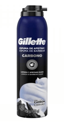 Espuma de Barbear Gillette Carbono - 150g