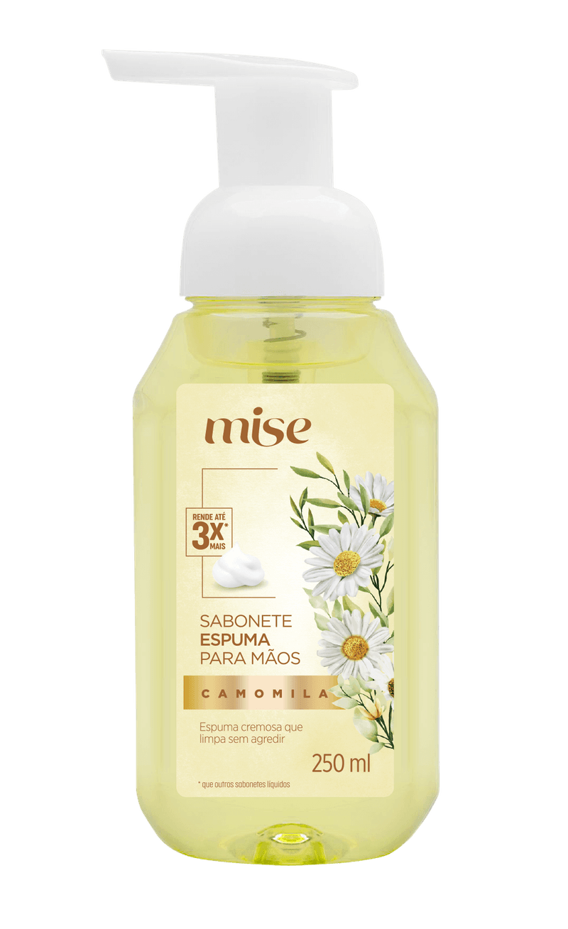Sabonete Espuma Mãos Mise Camomila - 250ml