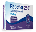 Repoflor 250mg - 10 cápsulas