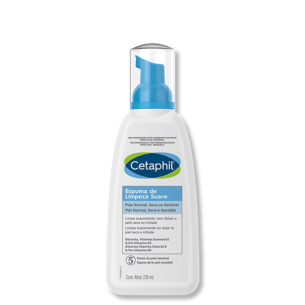 Cetaphil Espuma para Limpeza Facial Suave 236ml