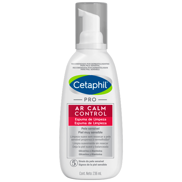 Espuma de Limpeza Facial Cetaphil Pro Ar Calm Control - 236ml