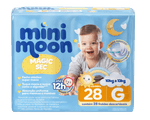 Fralda Mini Moon Magic Sec G - 28 unidades