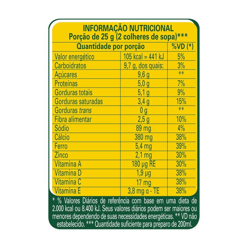 Composto Lácteo Ninho Forti+ Instantâneo Lata - 380g