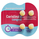 Coristina D Congest 12mg Liberação Prolongada - 4 Comprimidos Revestidos