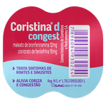 Coristina D Congest 12mg Liberação Prolongada - 4 Comprimidos Revestidos