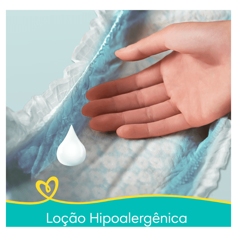 Fralda Pampers Confort Sec P - 72 unidades