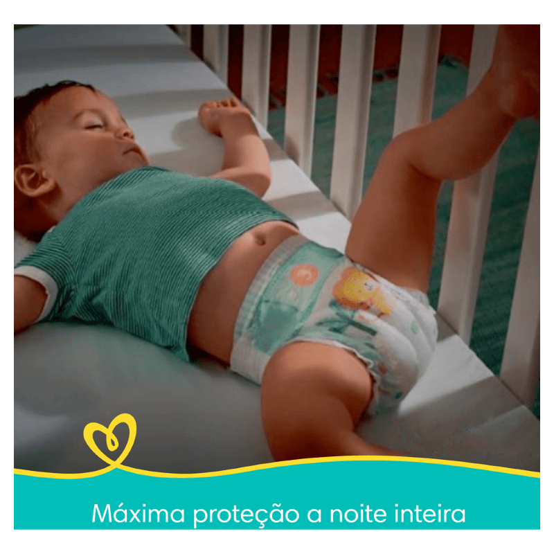 Fralda Pampers Confort Sec P - 72 unidades