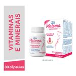 Materna Vitaminas & Minerais - 30 cápsulas
