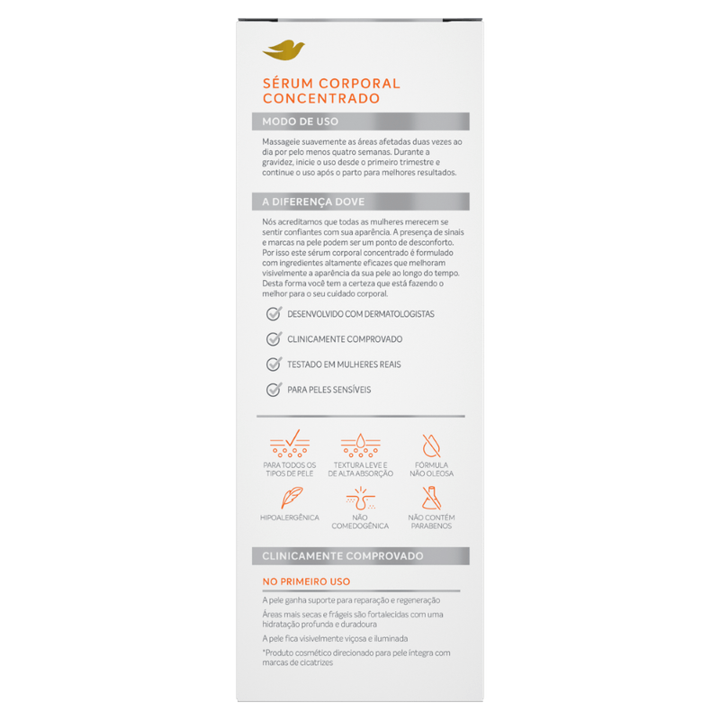 Sérum Hidratante Corporal Concentrado Dove - 100ml