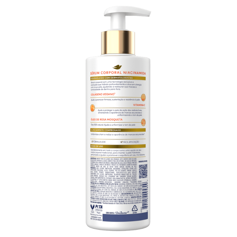 Sérum Deo Hidratante Corporal Dove Niacinamida + Uniformizador - 380ml