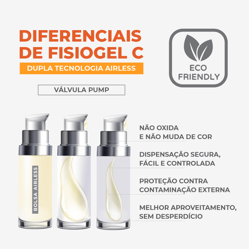 Sérum Lipossomal Fisiogel Antioxidante & Pró-Colágeno Caixa -30ml