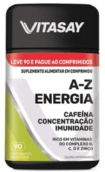 Vitasay Suplemento Alimentar A-Z Energia - 90 comprimidos