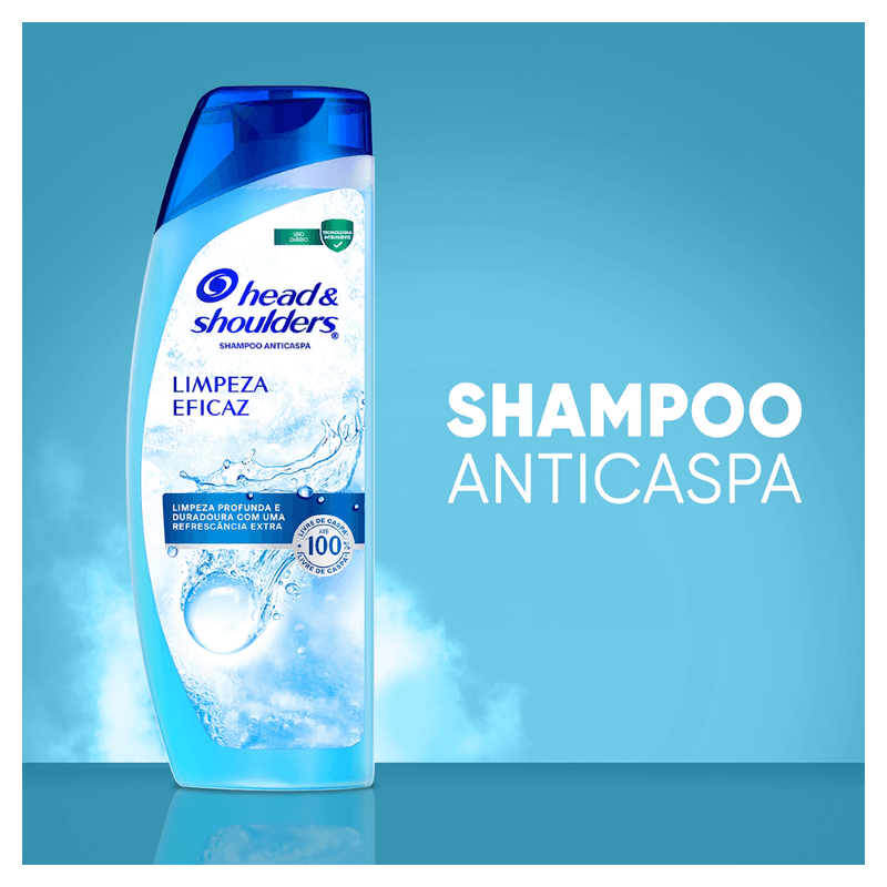 Shampoo Anticaspa Head & Shoulders Limpeza Eficaz - 200ml