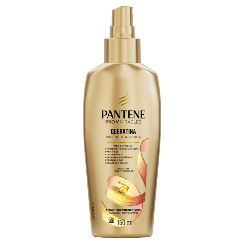 Queratina Pantene Preenche & Blinda Spray - 160ml