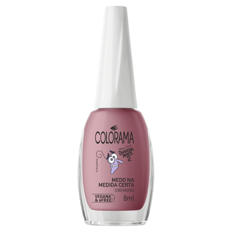 Esmalte Cremoso Medo na Medida Certa Divertida Mente 2 Colorama - 8ml