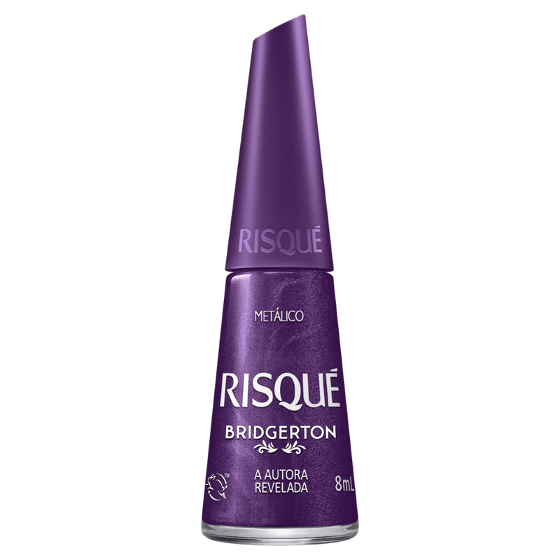 Esmalte Metálico A Autora Revelada Bridgerton Risqué - 8ml