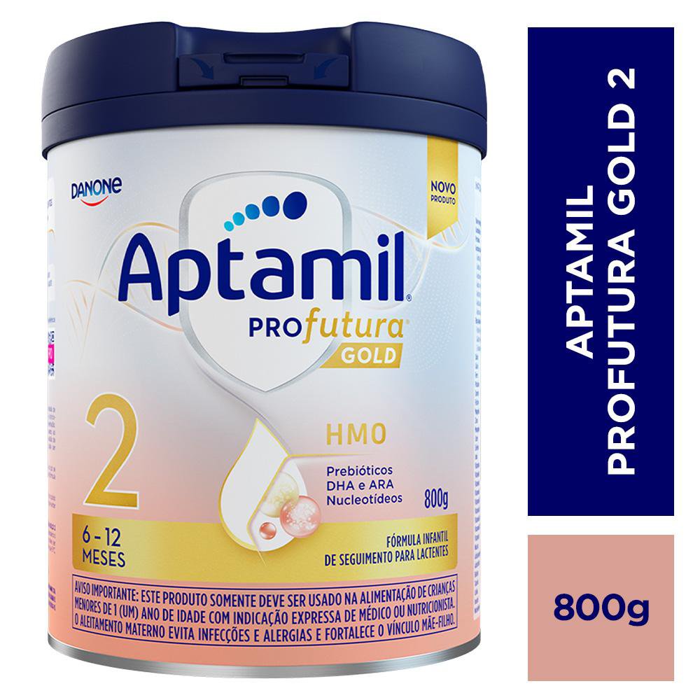 Fórmula Infantil Aptamil Profutura Gold 2 - 800g - Drogarias Tamoio