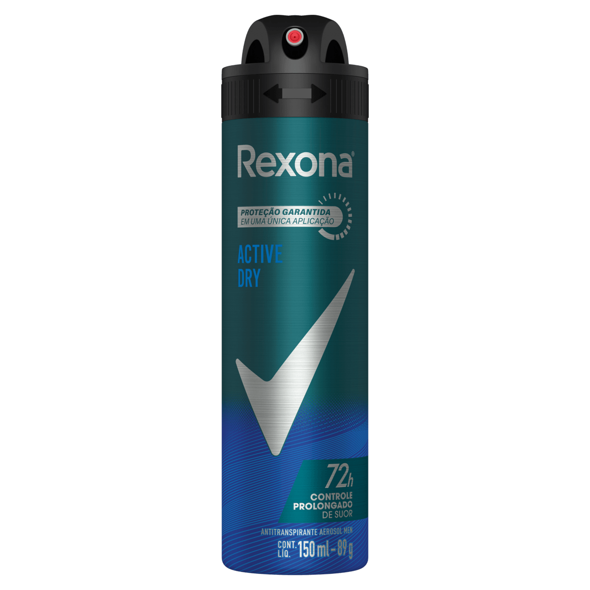 Desodorante antitranspirante aerosol rexona active dry 150ml jpg v
