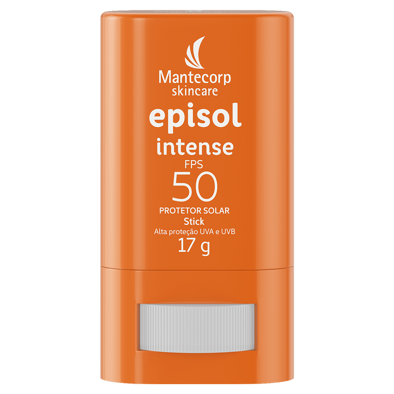 Protetor Solar Stick Intense FPS 50 Mantecorp Skincare Episol - 17g