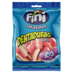 Bala de Gelatina Fini Dentaduras - 100g