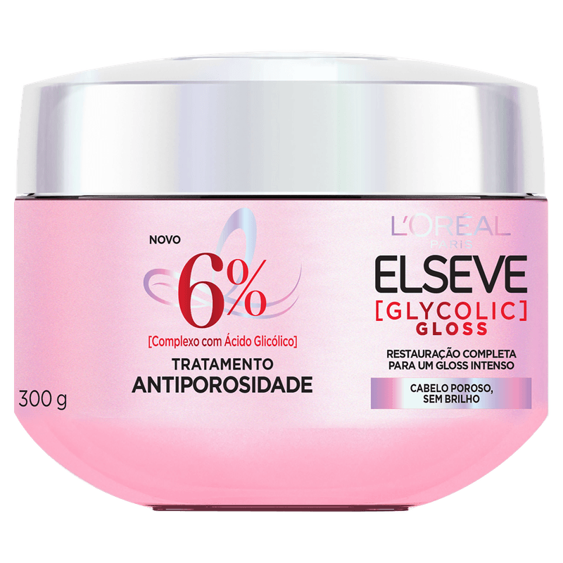 Tratamento Antiporosidade L'oréal Paris Elseve Glycolic Gloss - 300g