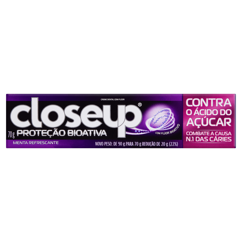 Creme Dental Close Up Bioactive Protection 70G - Close Up