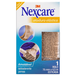 Atadura Elástica Nexcare 75mm X 4,5m 1 Unidade