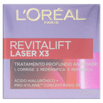 Creme Facial Anti-idade L'Oréal Paris Revitalift Laser X3 Diurno, 50ml