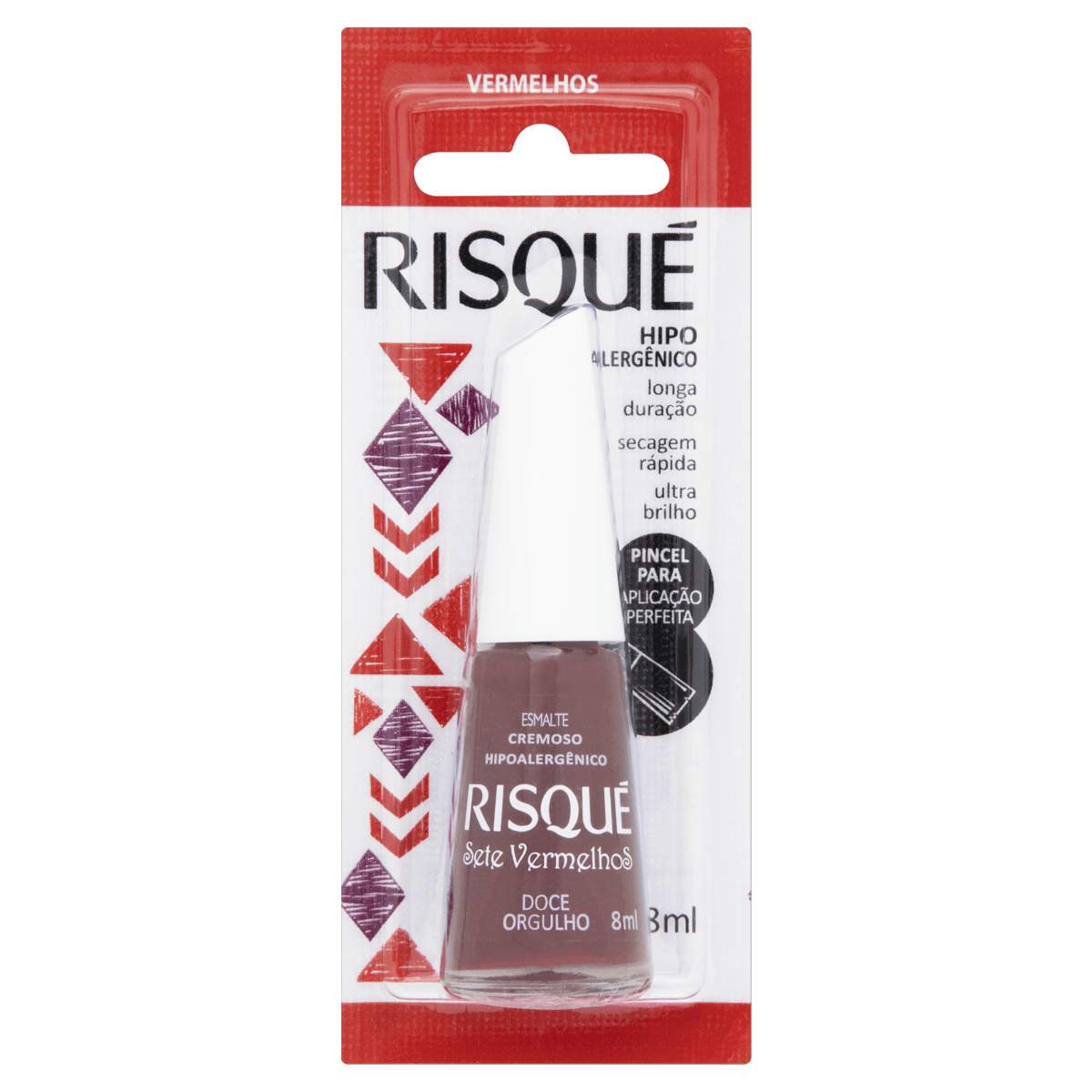 Esmalte Doce Orgulho Cremoso 8ml Risque - FARMALIFE