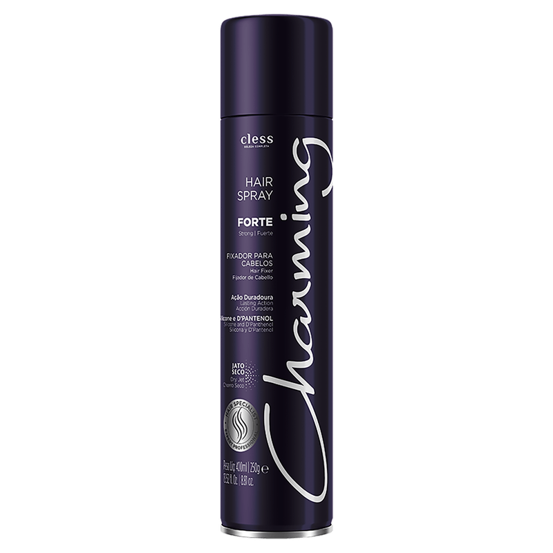 Fix Cabelo Cless Charming Hair Forte Spray 400Ml - Charming