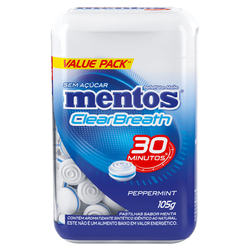GM MENTOS CLEAR BREATH 105GR