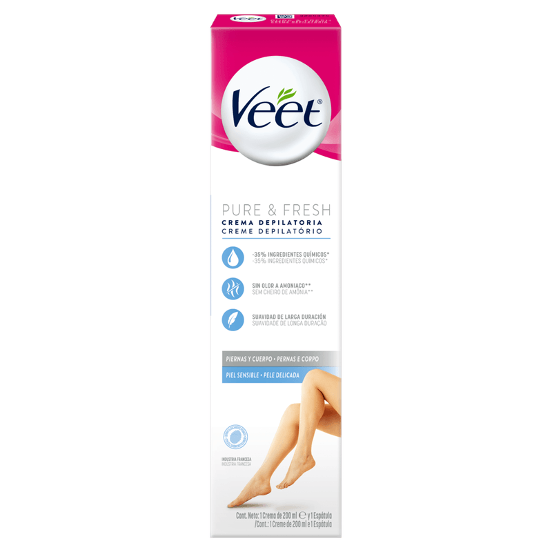 CR DEPIL VEET CORP PL SENS 200ML