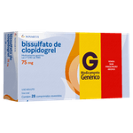 BISS CLOPIDOGREL 75MG 28CPR NOVS