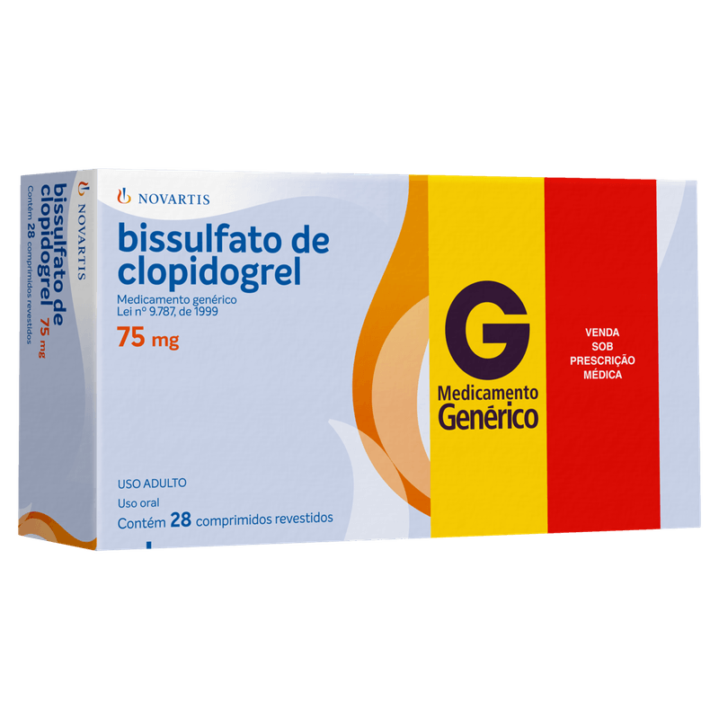 BISS CLOPIDOGREL 75MG 28CPR NOVS
