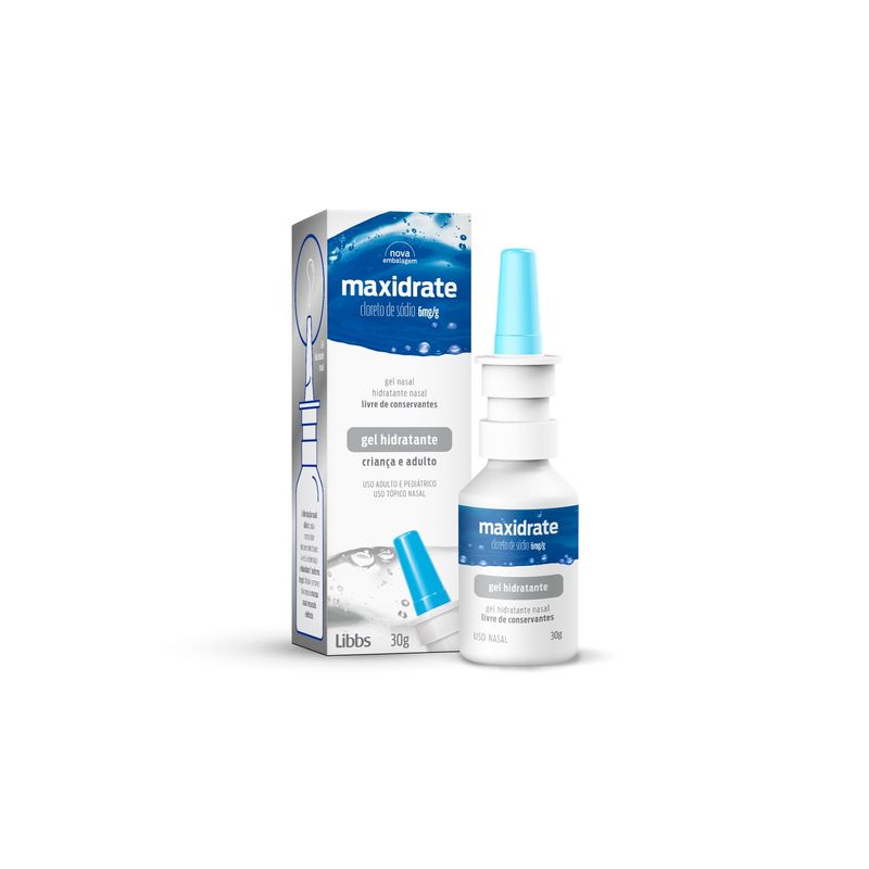 Maxidrate Gel 6mg/g Libbs Caixa 30g