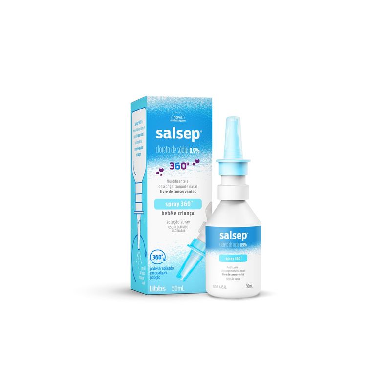 Salsep Jet Spray 0,9% Libbs Caixa 50ml