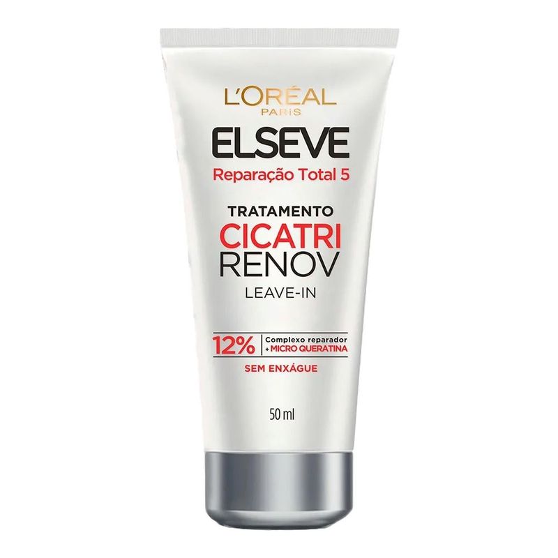 Leave-in de Tratamento L'Oréal Paris Elseve Cicatri Renov - 50ml