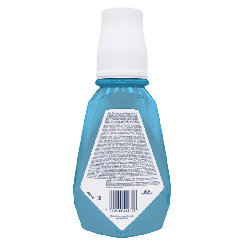 Enxaguante Bucal Oral-B Gengiva Detox - 500ml